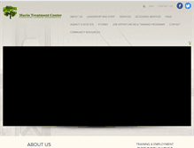 Tablet Screenshot of marintreatmentcenter.org